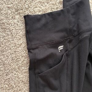 Fabletics Black High-Waisted Leggings